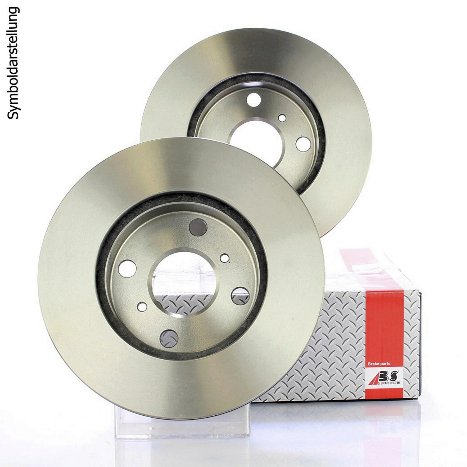 2x A.B.S. Brake Disc COATED