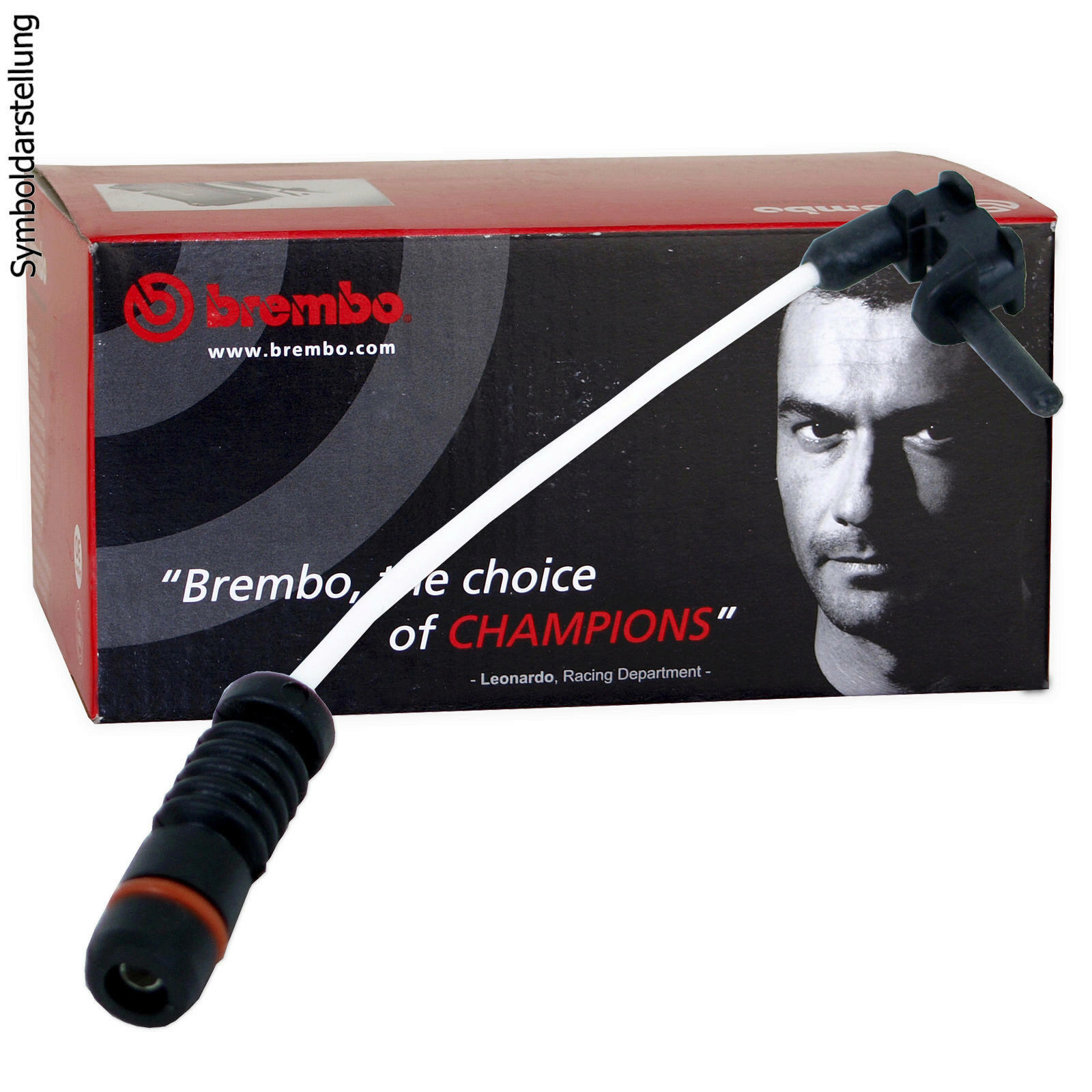 BREMBO Warnkontakt, Bremsbelagverschlei&szlig; PRIME LINE