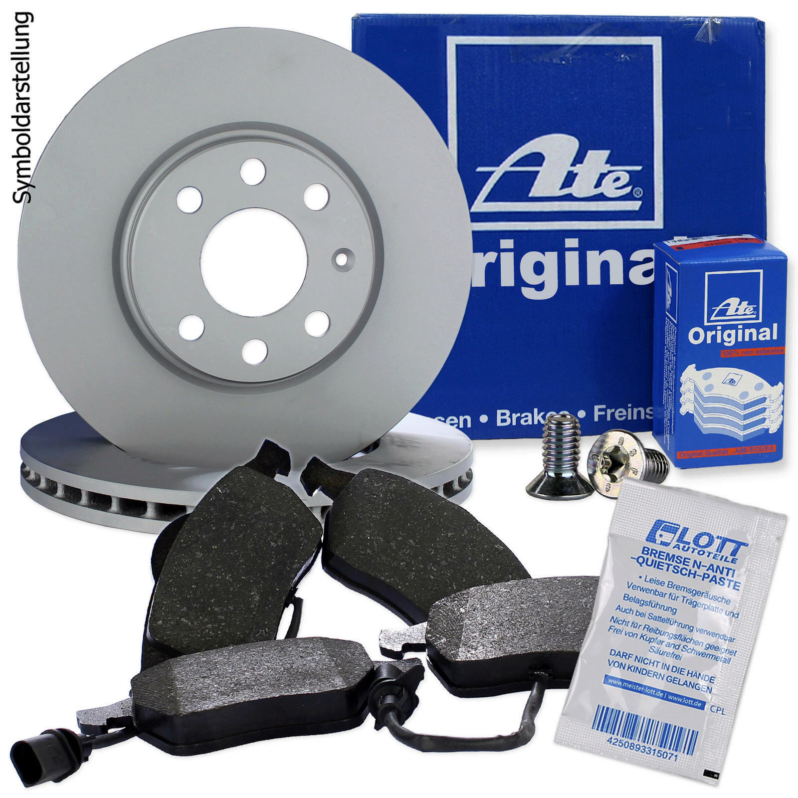 ZIMMERMANN BREMSEN BREMSSCHEIBEN KIT HINTEN MERCEDES C KLASSE W204