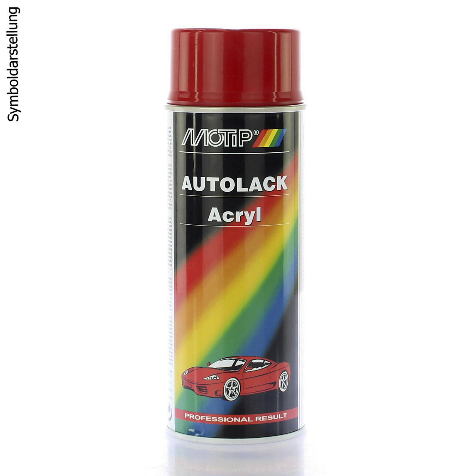 MOTIP Fahrzeug-Kombinationslack rot 400ml