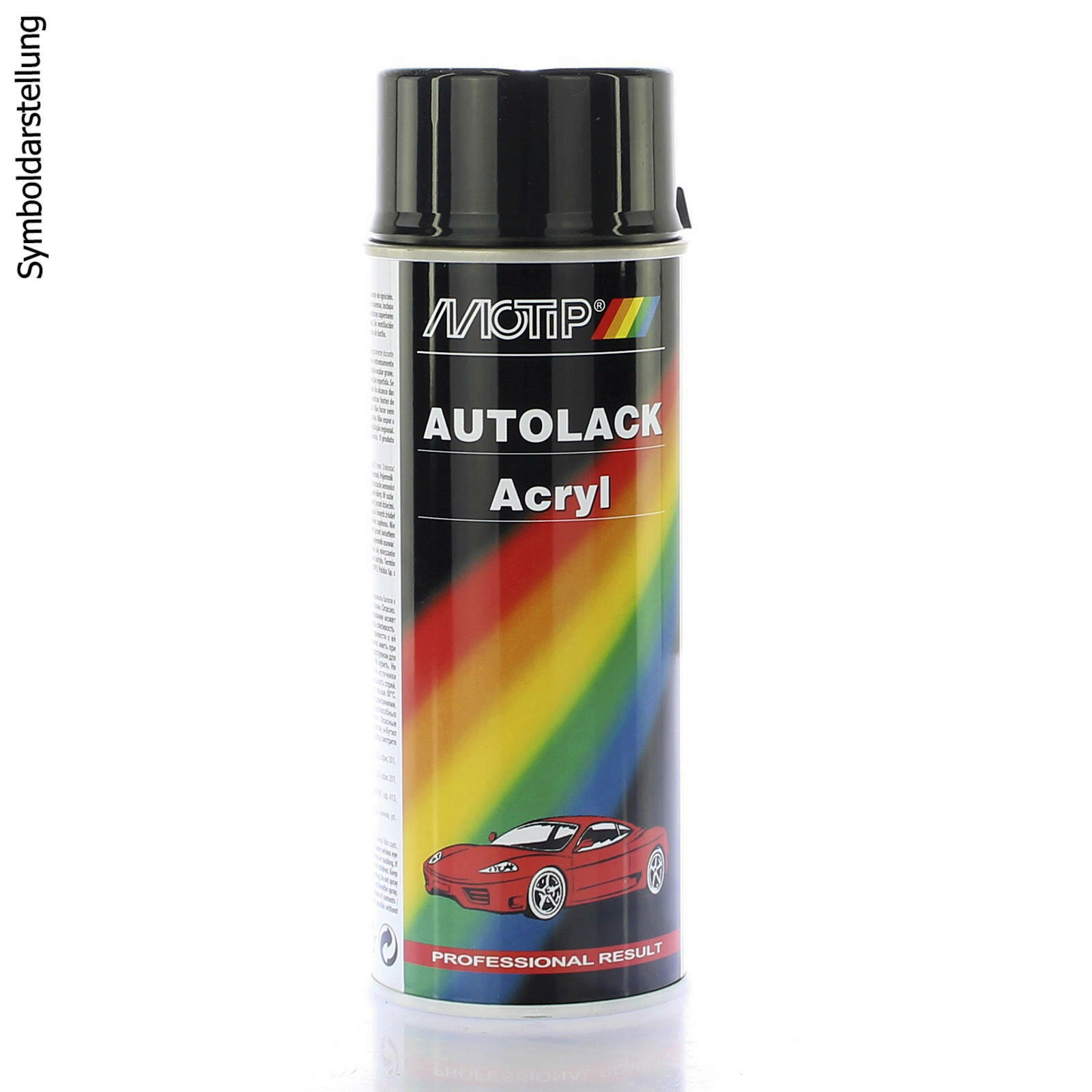 MOTIP Autolack Lackspray schwarz 400ml