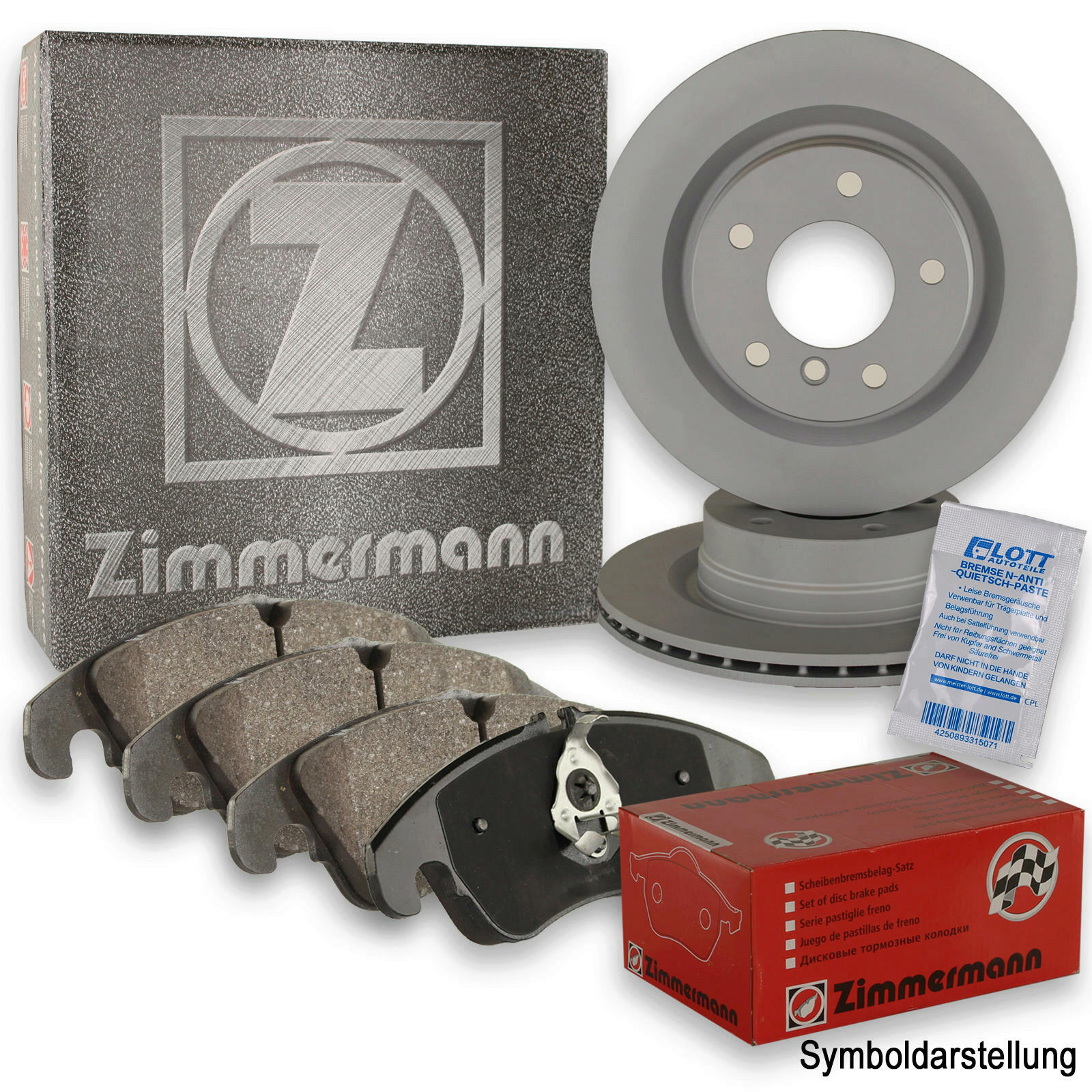 ZIMMERMANN Brake Kit, disc brake