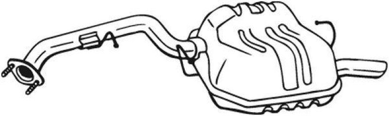 BOSAL Endschalld&auml;mpfer 171-025