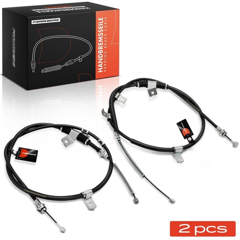 2x Frankberg Seilzug Feststellbremse Hinterachse beidseitig 5481FB0041285