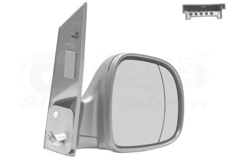 VAN WEZEL Outside Mirror * HAGUS *