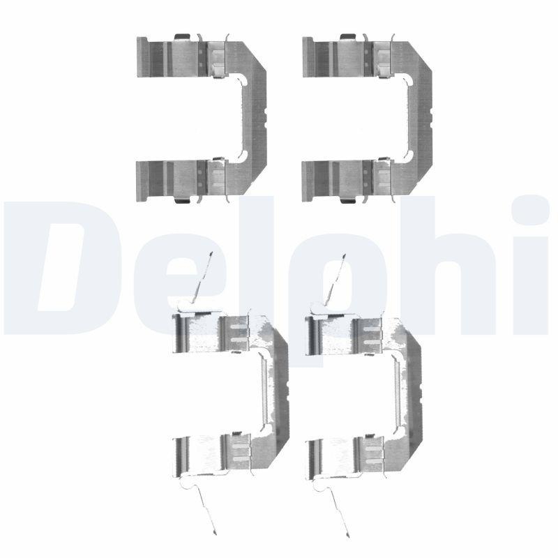 DELPHI Zubehörsatz, Scheibenbremsbelag