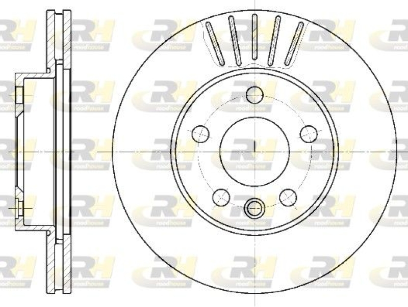 2x ROADHOUSE Brake Disc