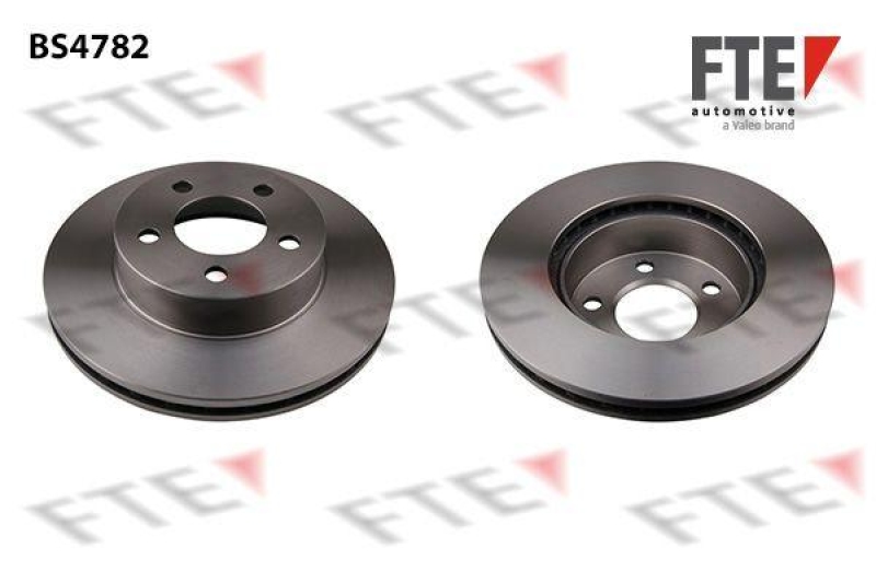 2x FTE Bremsscheibe 9072386