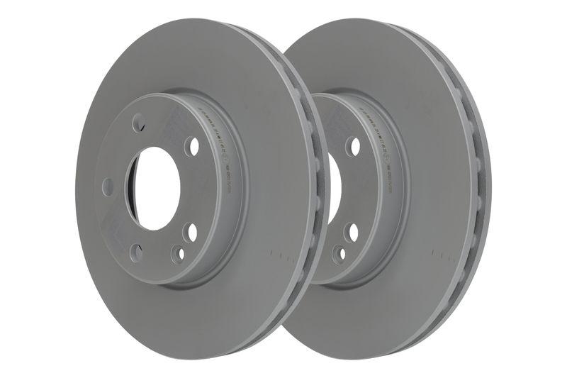 4x ATE Bremsscheiben &Oslash;280mm&276mm + Bel&auml;ge + WK passend f&uum...