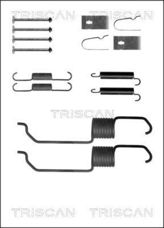 TRISCAN Accessory Kit, brake shoes