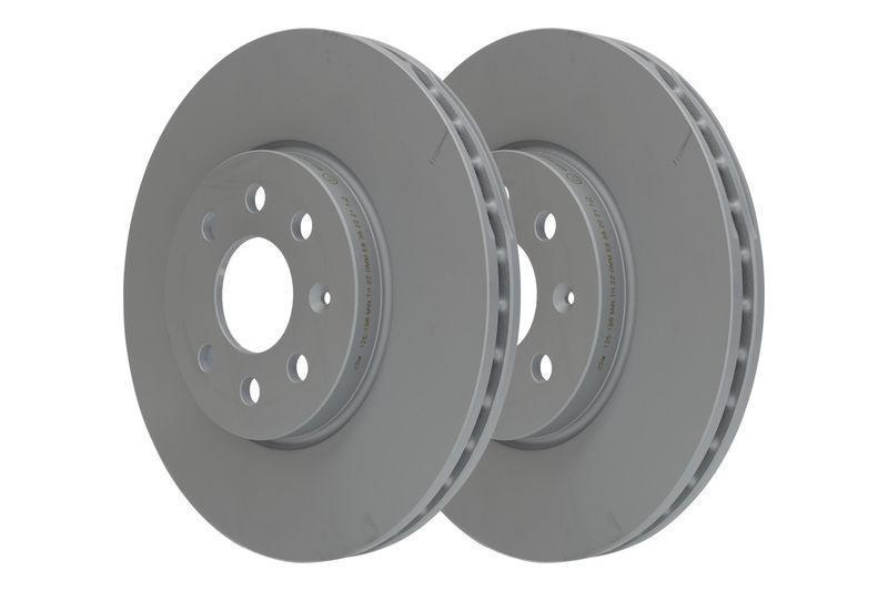 ATE Bremsscheiben + Bremsbeläge Vorne Hinten passend für Opel Astra H 1.6 1.4
