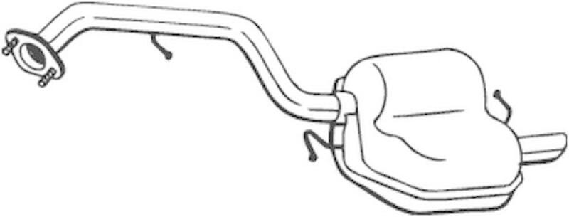 BOSAL Endschalld&auml;mpfer