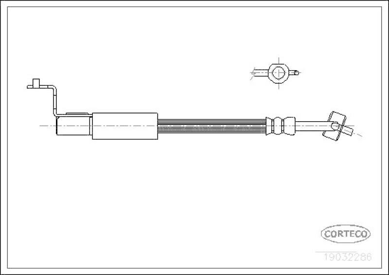 CORTECO Brake Hose