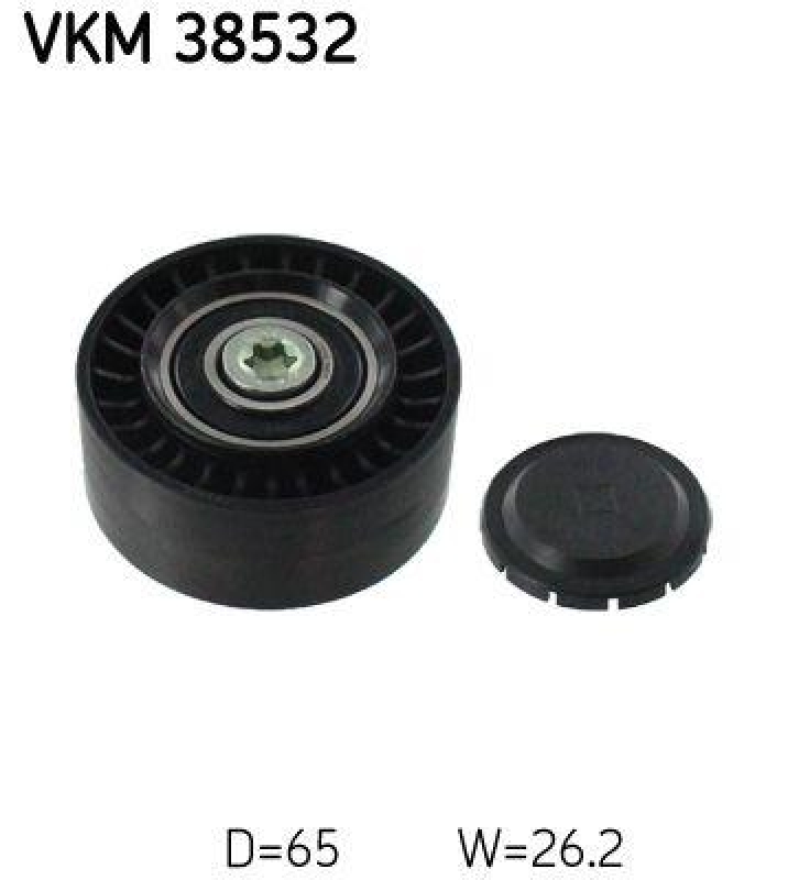 SKF Umlenk-/Führungsrolle, Keilrippenriemen VKM 38532