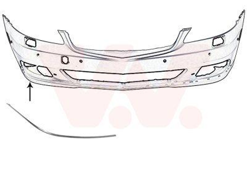 VAN WEZEL Cover, bumper