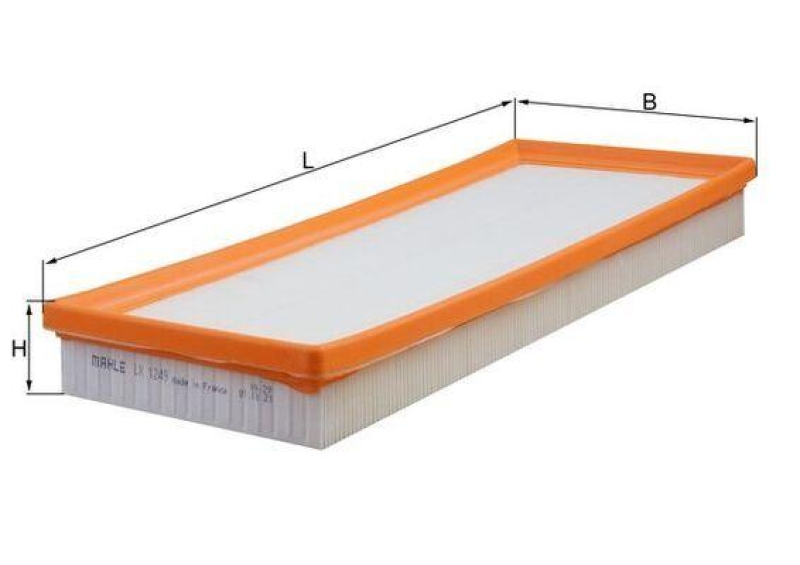 MAHLE Luftfilter LX 1249