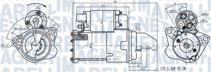 MAGNETI MARELLI Starter