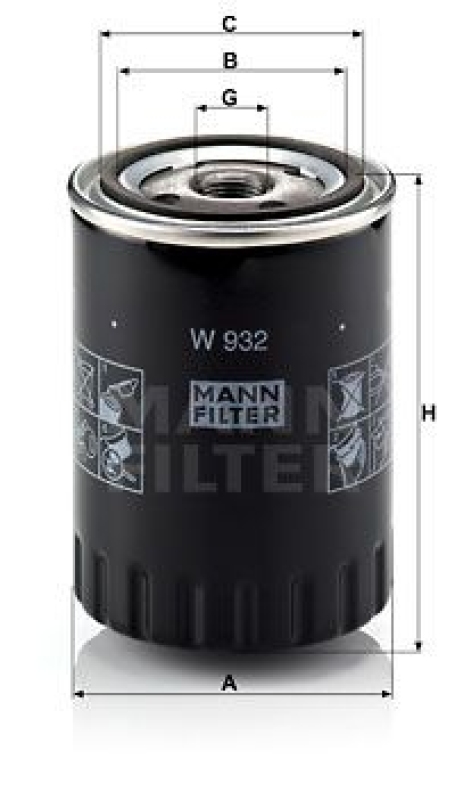 MANN-FILTER Ölfilter