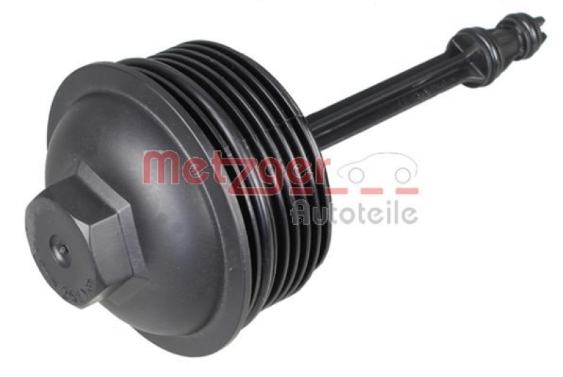 METZGER Cap, oil filter housing