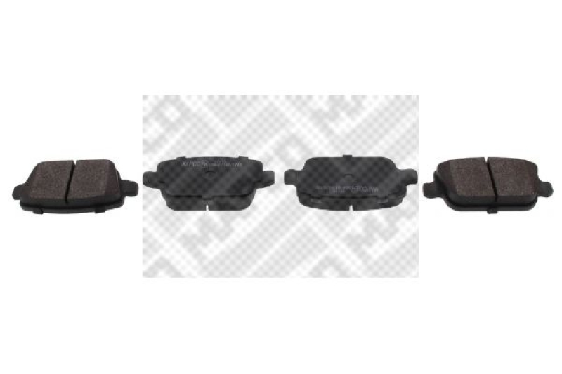 MAPCO Brake Pad Set, disc brake