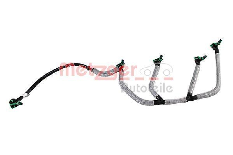 METZGER Hose, fuel overflow