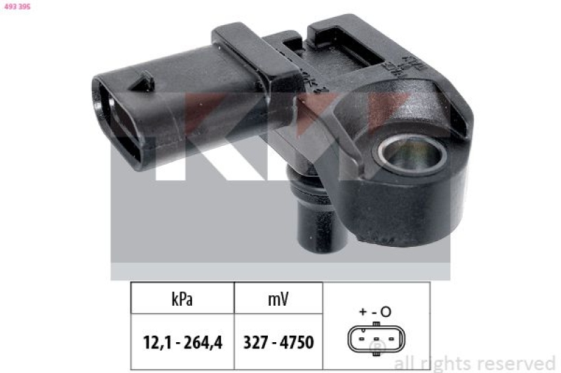KW Luftdrucksensor, Höhenanpassung Made in Italy - OE Equivalent