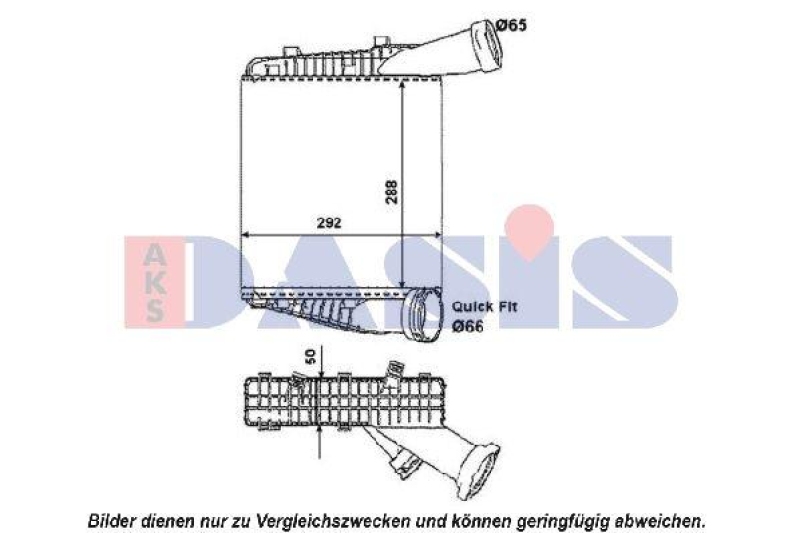 AKS DASIS Ladeluftk&uuml;hler 047022N