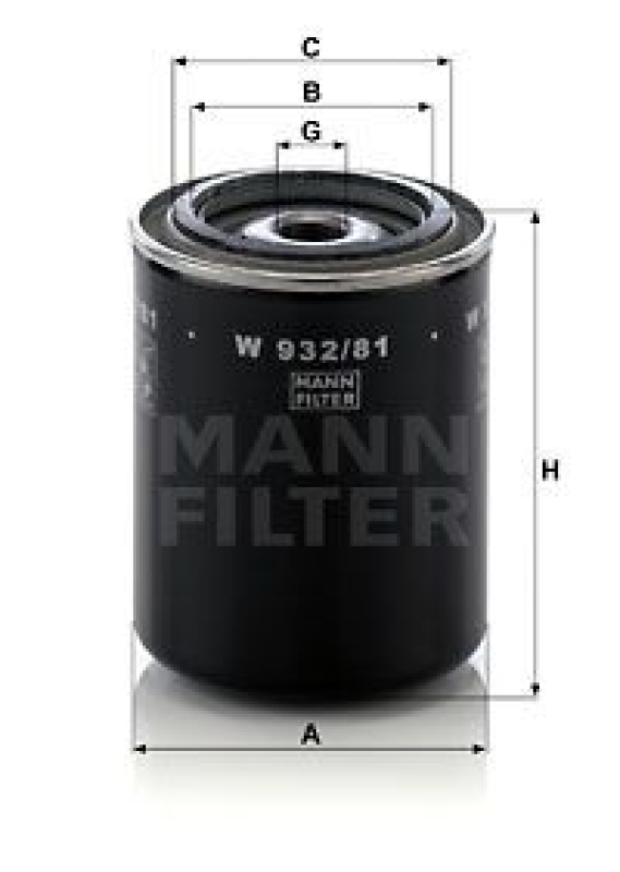 MANN-FILTER Ölfilter