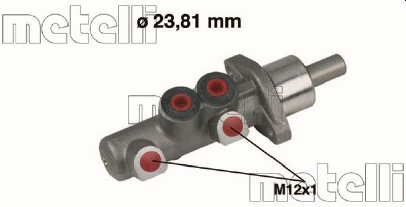 METELLI Brake Master Cylinder