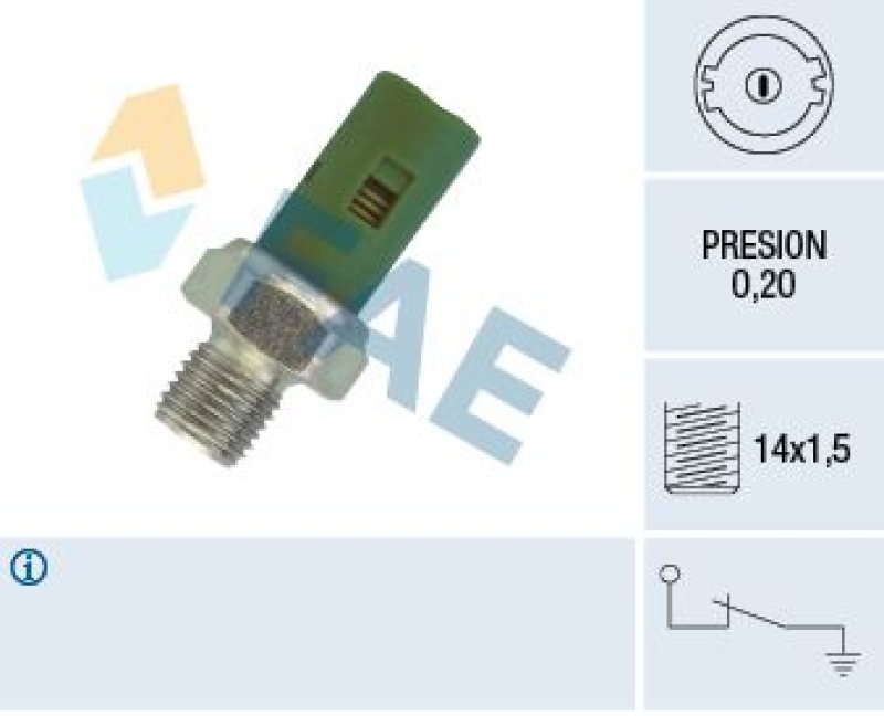 FAE Oil Pressure Switch