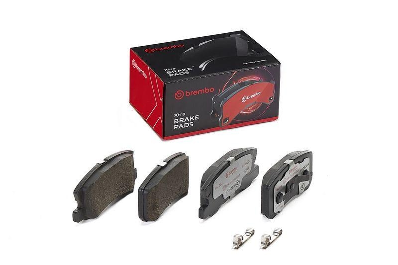 BREMBO Bremsbelagsatz, Scheibenbremse XTRA LINE