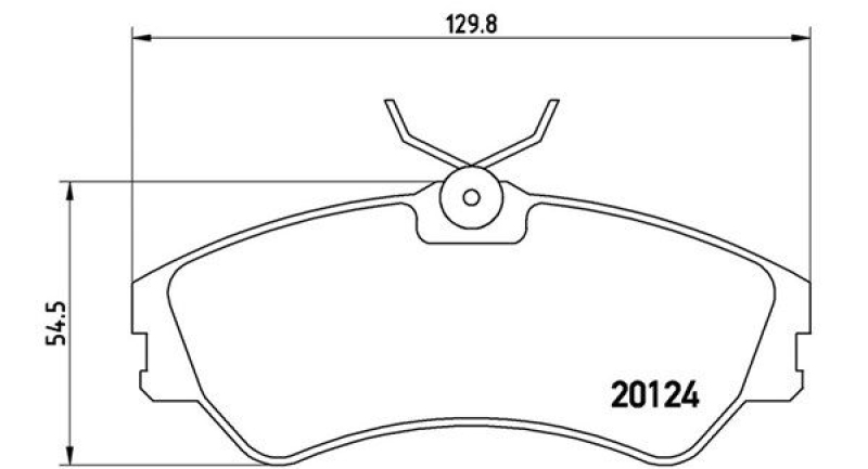 MAGNETI MARELLI Bremsbelagsatz, Scheibenbremse