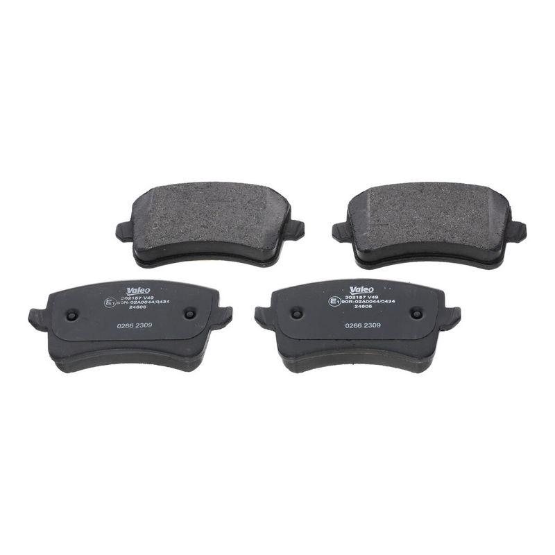 VALEO Bremsbelagsatz, Scheibenbremse ESSENTIAL 302157