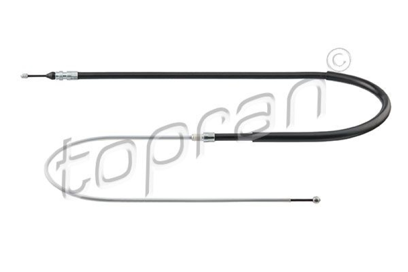 TOPRAN Cable Pull, parking brake
