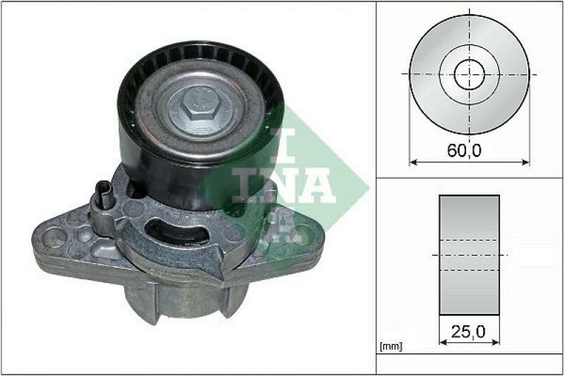 INA Tensioner Lever, v-ribbed belt