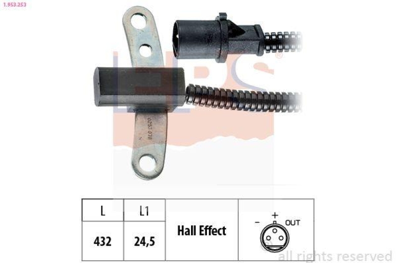 EPS Impulsgeber, Kurbelwelle Made in Italy - OE Equivalent