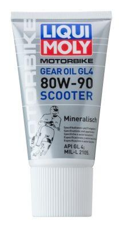 LIQUI MOLY Getriebeöl Motorbike Gear Oil (GL4) 80W-90 Scooter