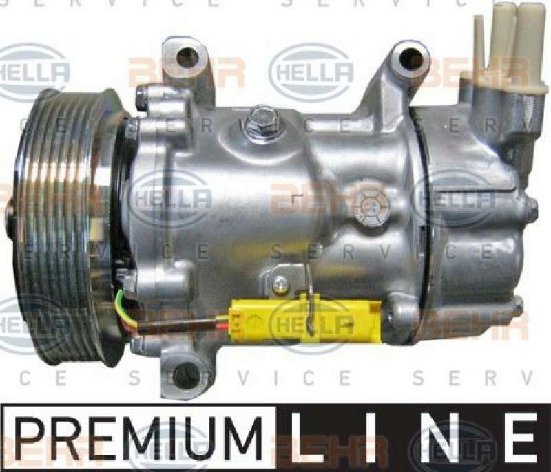 HELLA Compressor, air conditioning BEHR HELLA SERVICE