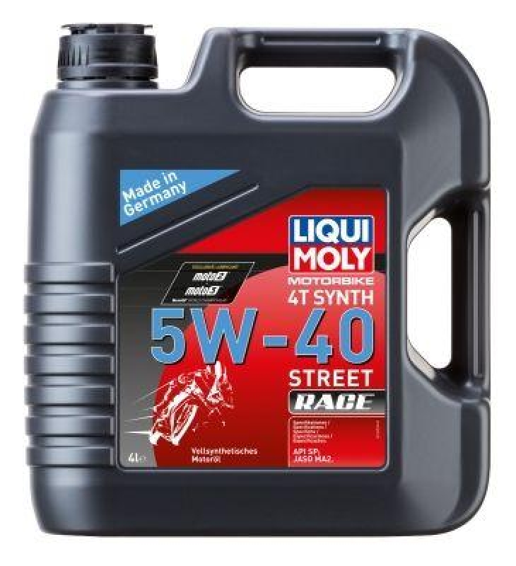 LIQUI MOLY Engine Oil Motorbike 4T Synth 5W-40 Street Race
