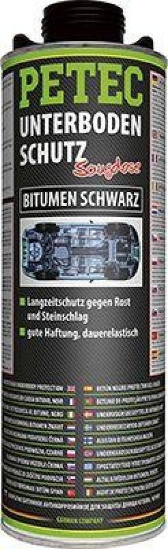 2x 1L Petec 73110 Unterbodenschutz Bitumen schwarz Saugdose Unterboden