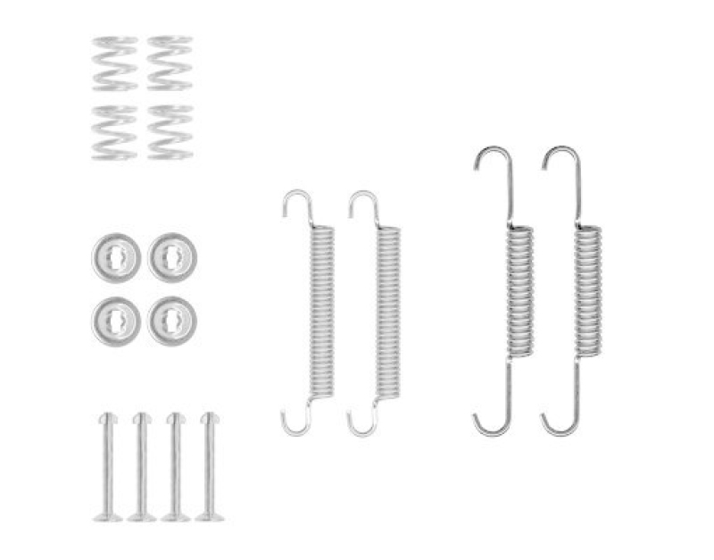 TEXTAR Zubehörsatz, Feststellbremsbacken 97043000