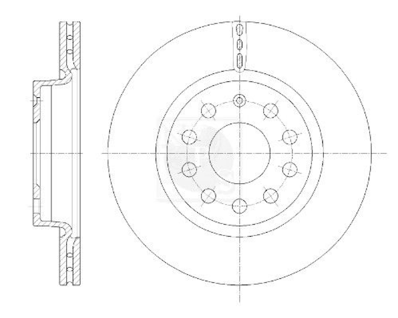 2x NPS Bremsscheibe