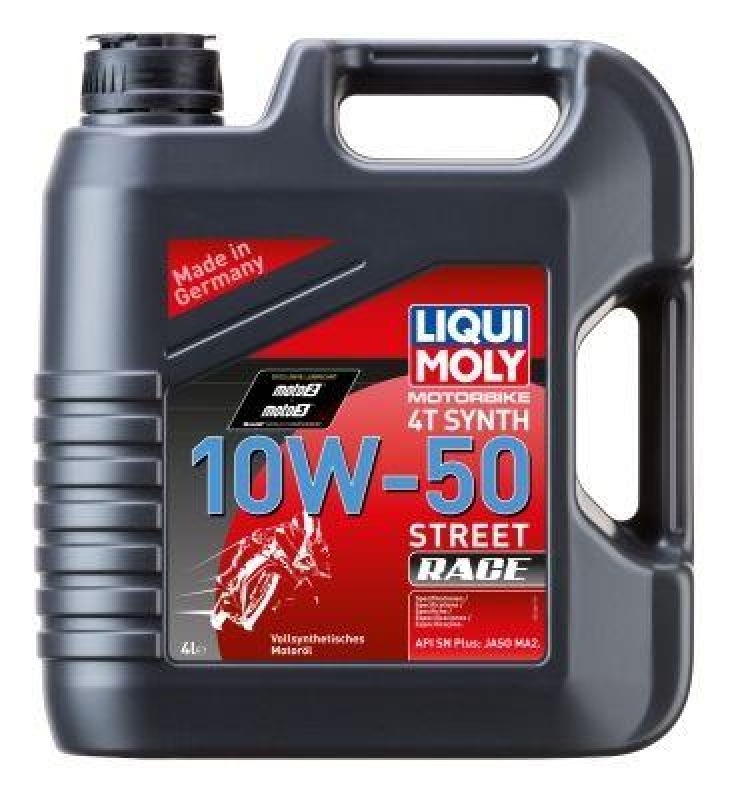 LIQUI MOLY Motor&ouml;l Motorbike 4T Synth 10W-50 Street Race