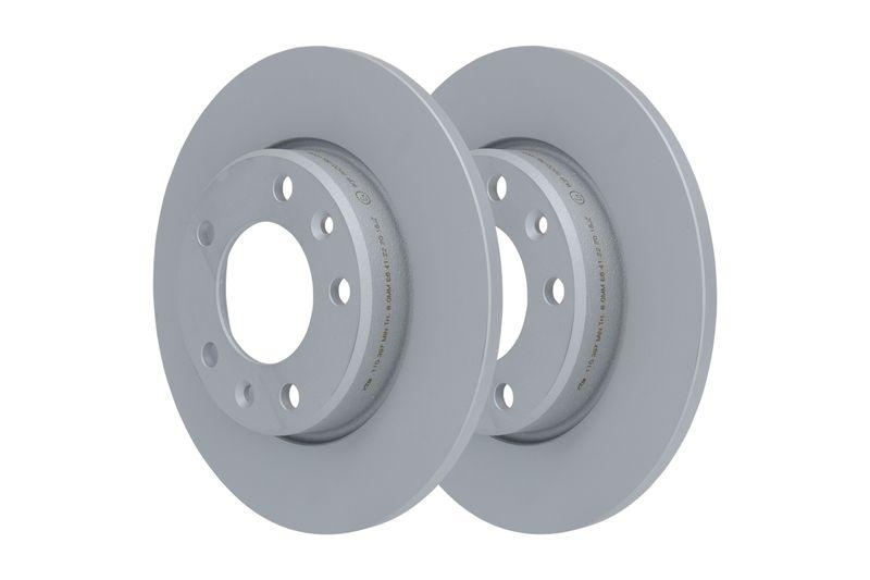 ATE Bremsscheiben 249mm + Bremsbel&auml;ge Hinten passend f&uuml;r Peugeot 30...