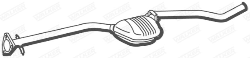 WALKER Mittelschalldämpfer