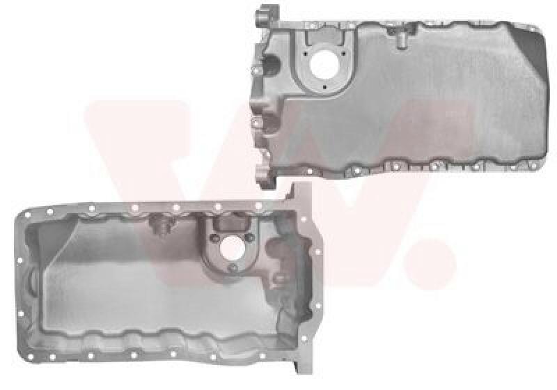 VAN WEZEL Oil sump