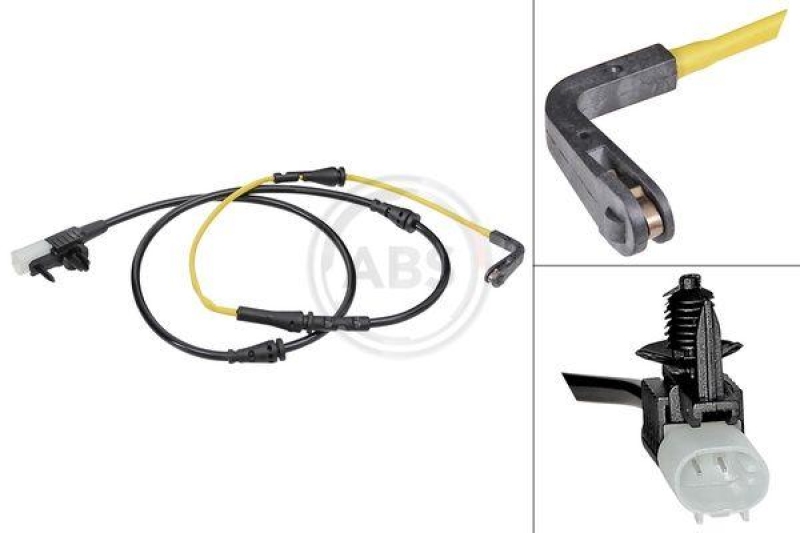 Warning Contact, brake pad wear