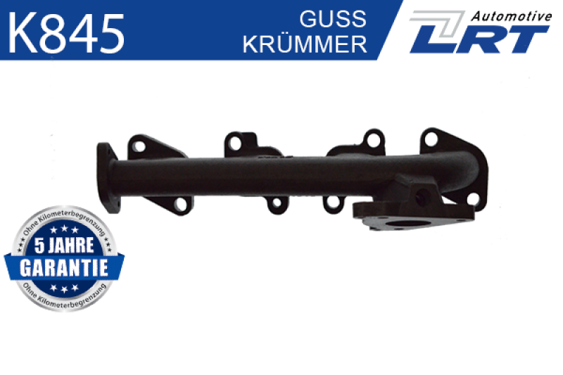LRT Krümmer, Abgasanlage