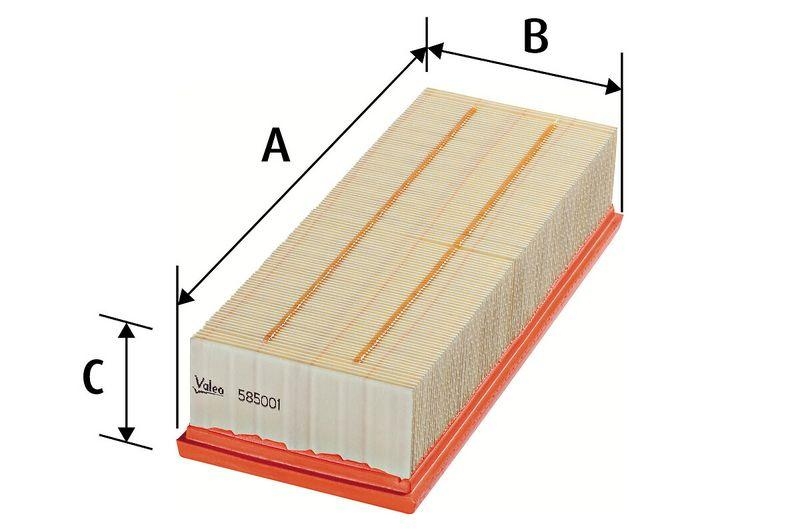 VALEO Luftfilter 585001