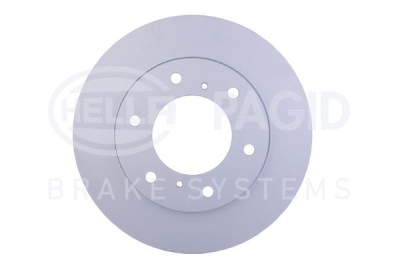 2x HELLA Brake Disc PRO